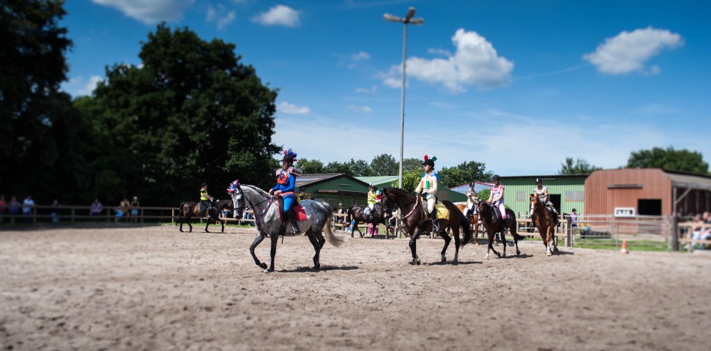 Die Quadrille des RVSS beim Tag der offenen Tür 2013